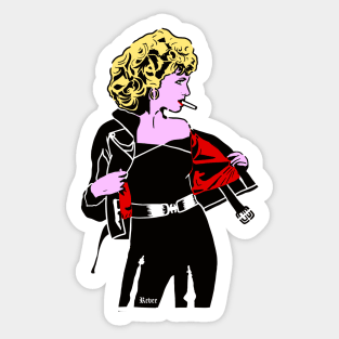 Sandy Sticker